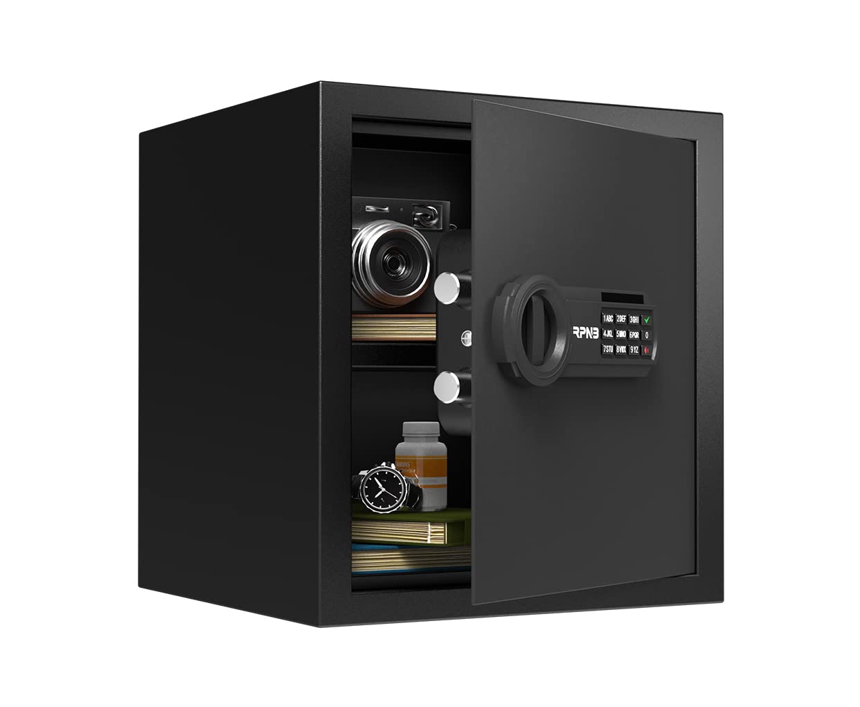 RPNB Deluxe Digital Keypad Safe Box – 34L Alloy Steel Security Box