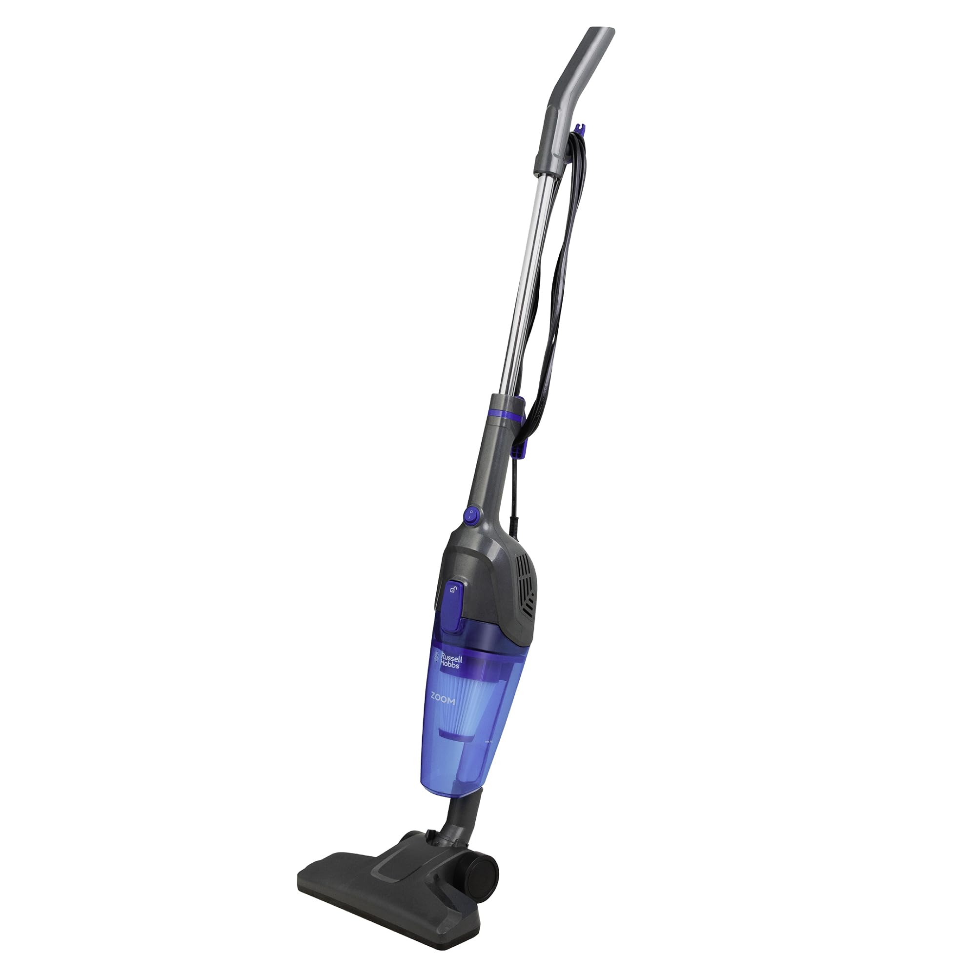 Russell Hobbs Zoom 2-in-1 Corded Stick Vacuum Cleaner | 600W Bagless