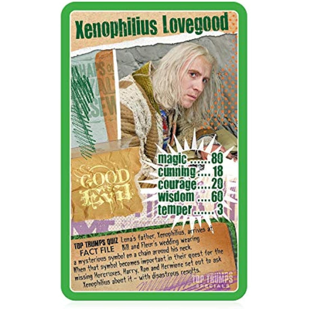 Top Trumps Harry Potter Deathly Hallows Part 1 Educational Card Game