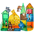 Jolof Store Magnetic Tiles Travel Set – 62pc STEM Animal Building Cubes