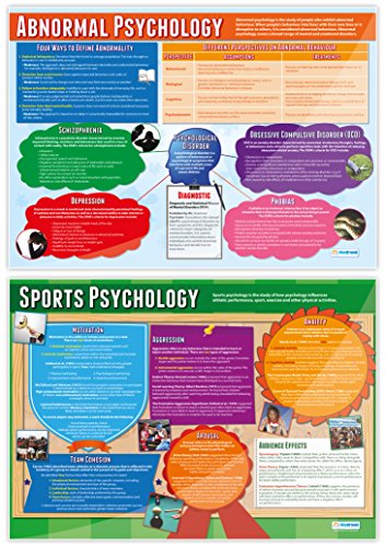 Psychology in Action Posters | Set of 6 A1 Gloss Charts |