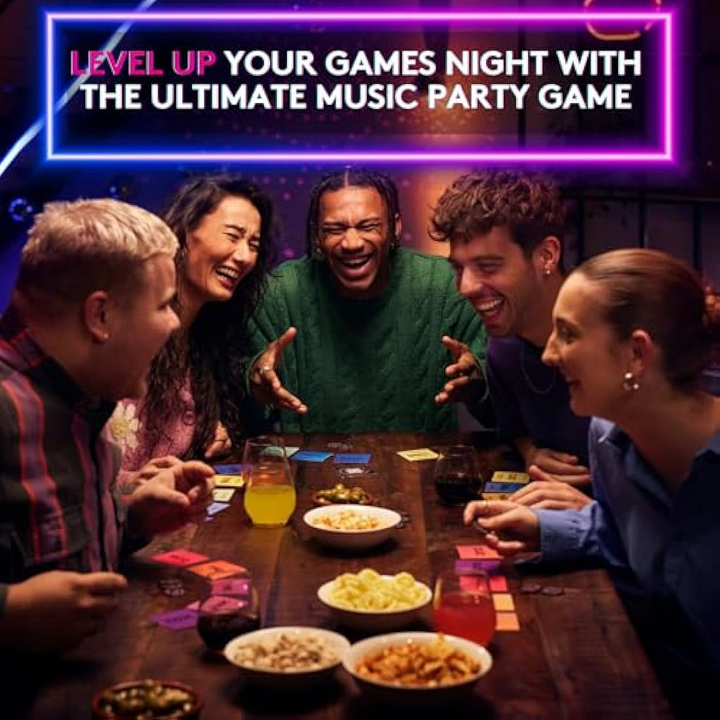 Hitster Music Party Board Game – 300+ Iconic Hits – UK Edition