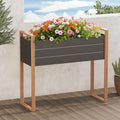 Metal Raised Garden Bed – Elevated Planter with Drainage
