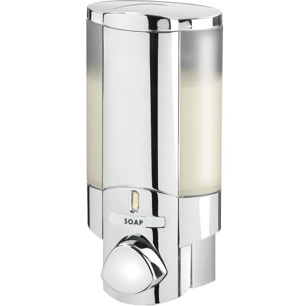 Better Living UNO 1-Chamber Wall Mount Soap Dispenser - Chrome ABS