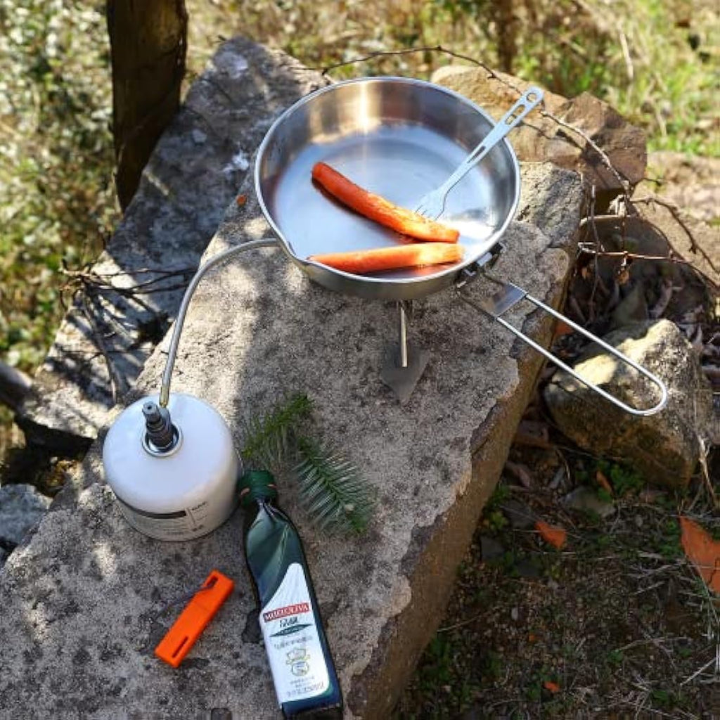 Fire-Maple Antarcti Stainless Steel Camping Frying Pan | 1.4L Skillet