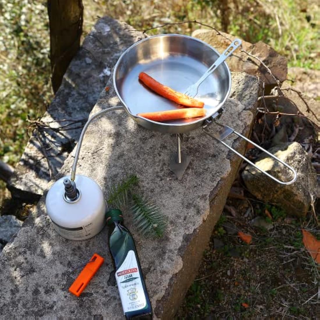 Fire-Maple Antarcti Stainless Steel Camping Frying Pan | 1.4L Skillet
