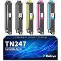 Halloya TN247 TN243 Compatible Toner Cartridges for Brother - 5 Pack
