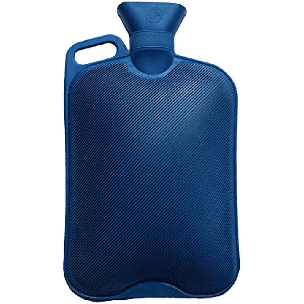 Vagabond Extra Large 2.7L Ribbed Blue Hot Water Bottle – High Rubber