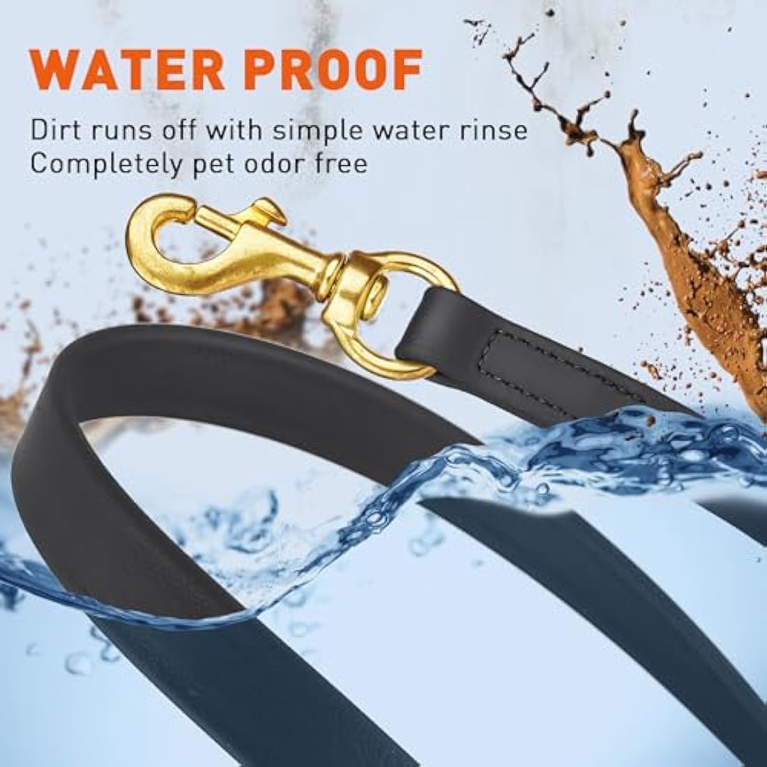 Viper Biothane Waterproof Tracking Dog Lead – Heavy Duty Long Line