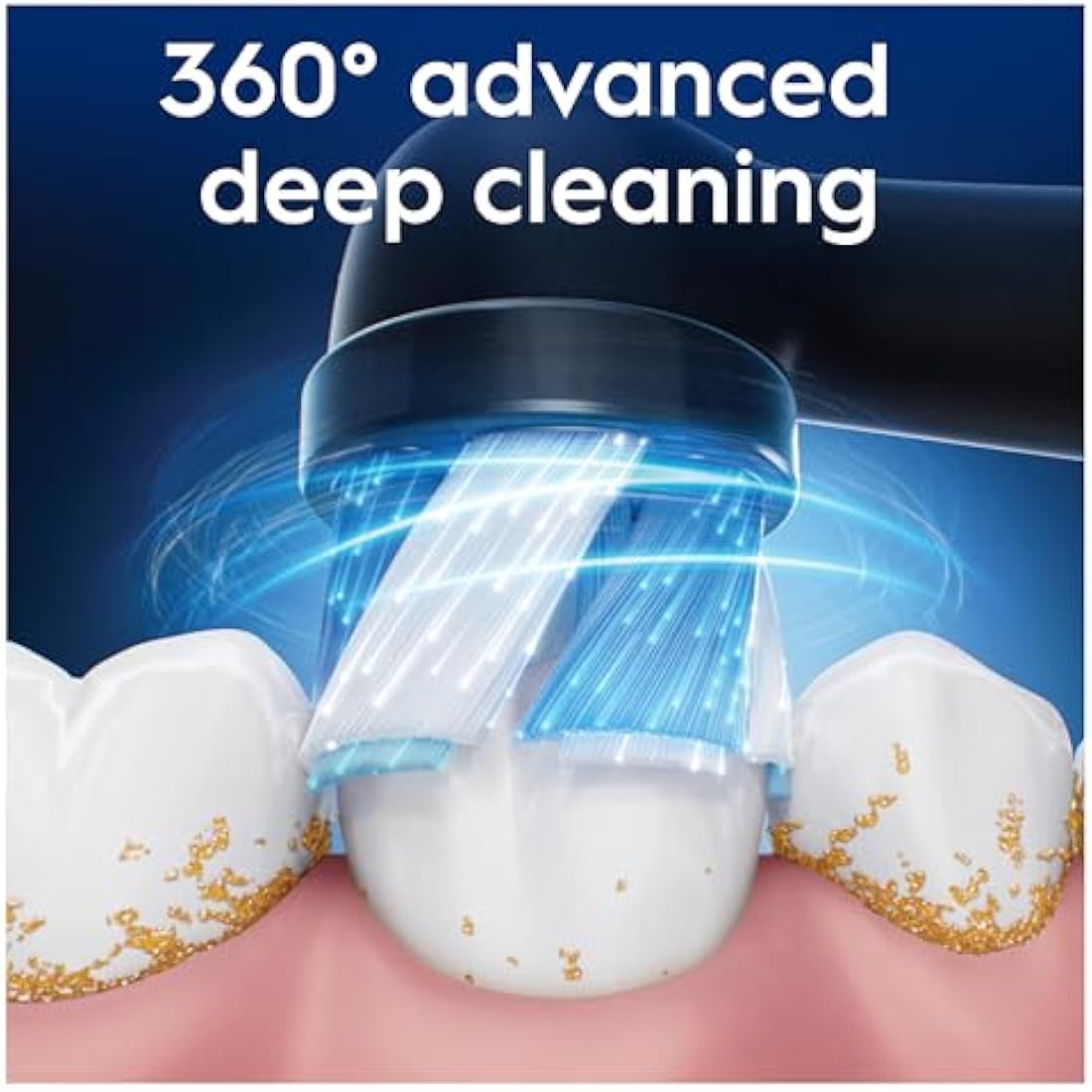 Oral-B iO Ultimate Clean Replacement Heads - Black, 4-Pack