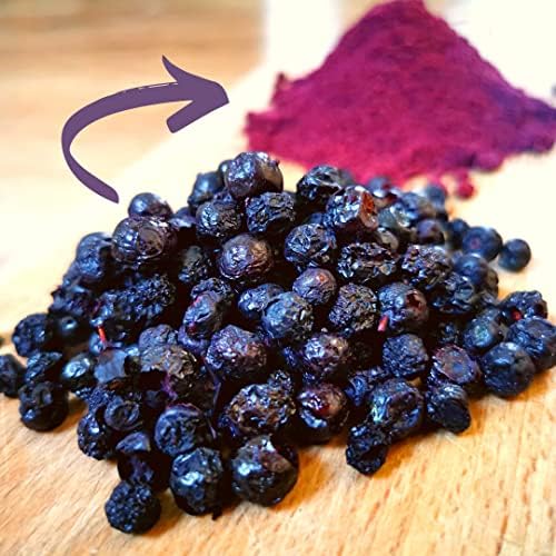 ZingyZoo Freeze Dried Wild Blueberry Powder – 300g Pure Bilberry Superfood