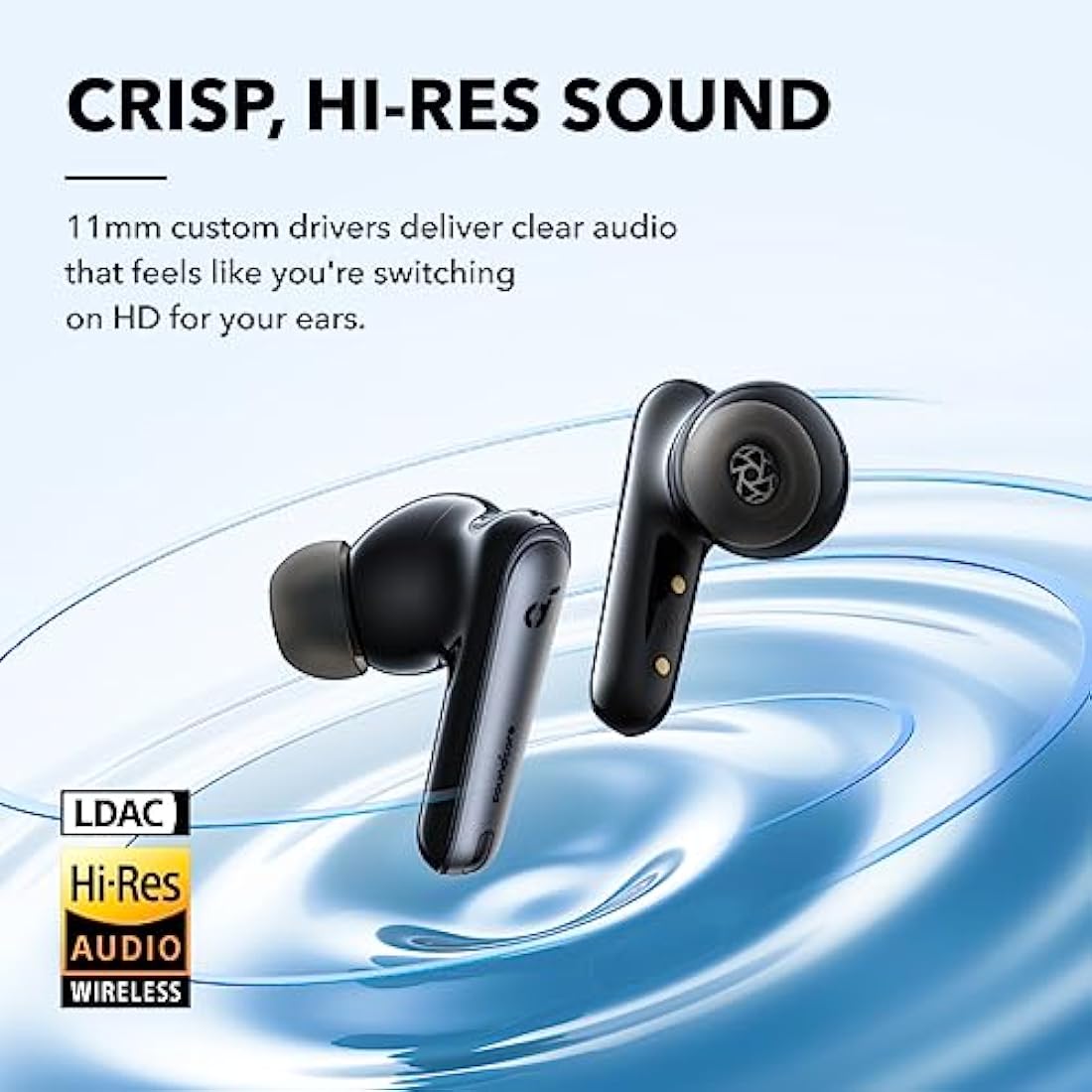 Soundcore Liberty 4 NC Wireless Earbuds | Adaptive Noise Cancelling - Black