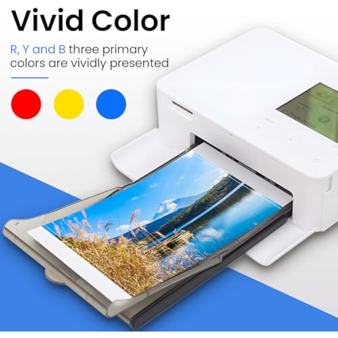 Jolof Store RP-108 Ink and Paper Set for Canon Selphy CP1500 CP1300 | 108 Sheets