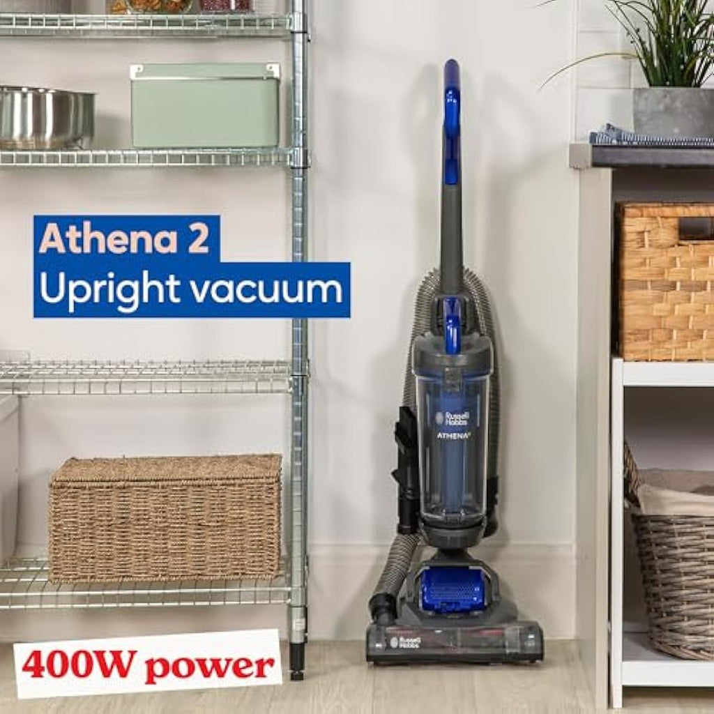 Russell Hobbs Athena2 Upright Vacuum Cleaner – 2L Triple Dust Lock