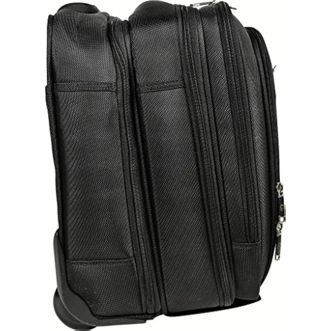 Exacompta Exatrolley Laptop Suitcase | 15.6" Rolling Briefcase - Black
