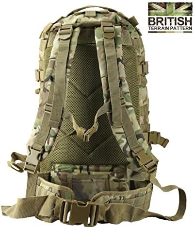 Jolof Store British Army SAS Tactical Combat Rucksack | 40L BTP Camo