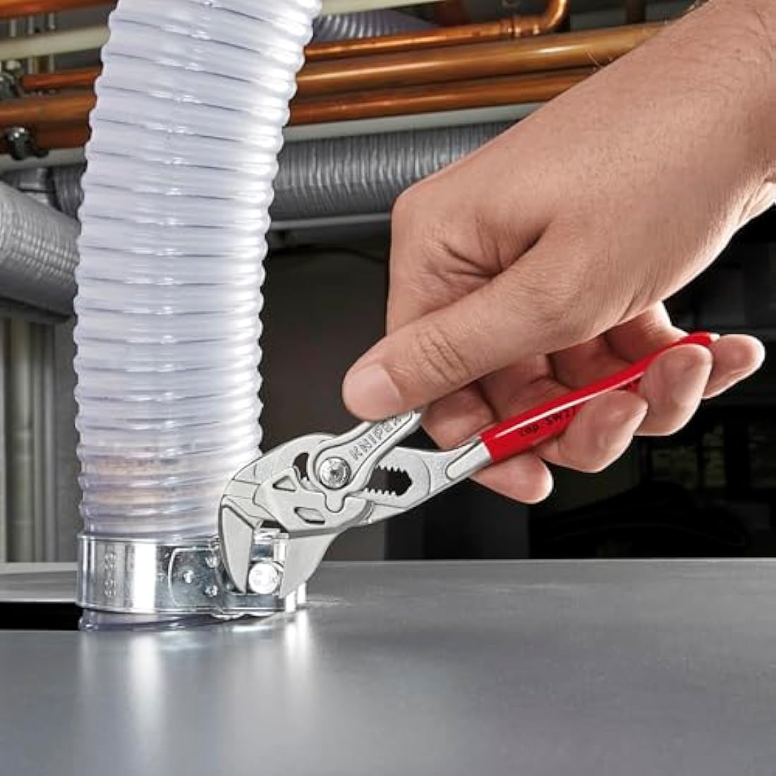 Knipex Pliers Wrench | 150mm Chrome-Plated Adjustable Hand Tool