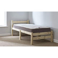 Strictly Beds & Bunks Samson Heavy Duty Pine Bed with Mattress, 3ft Single