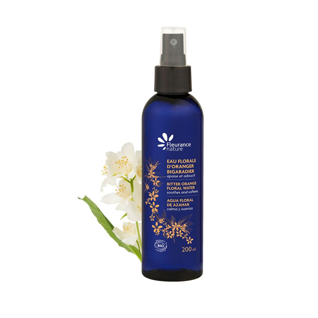 Organic Orange Blossom Floral Water - Hydrating Facial Toner 200ml