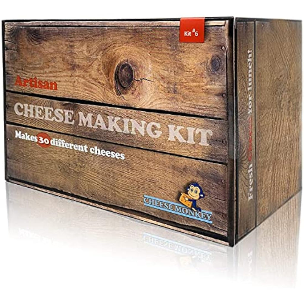 Artisan Cheese Making Kit – DIY Set for 30 Cheese Varieties