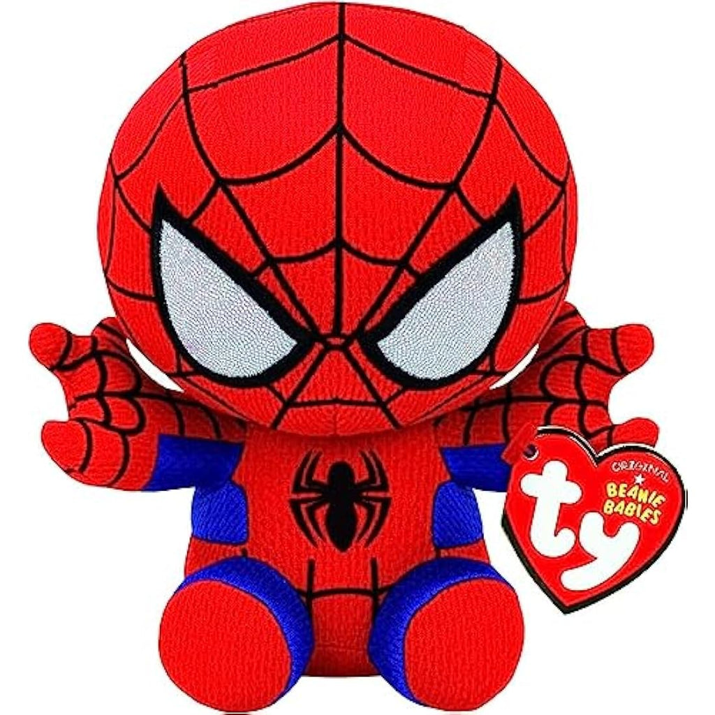 Ty Marvel Spiderman Plush – Medium Licensed Avengers Squishy Toy