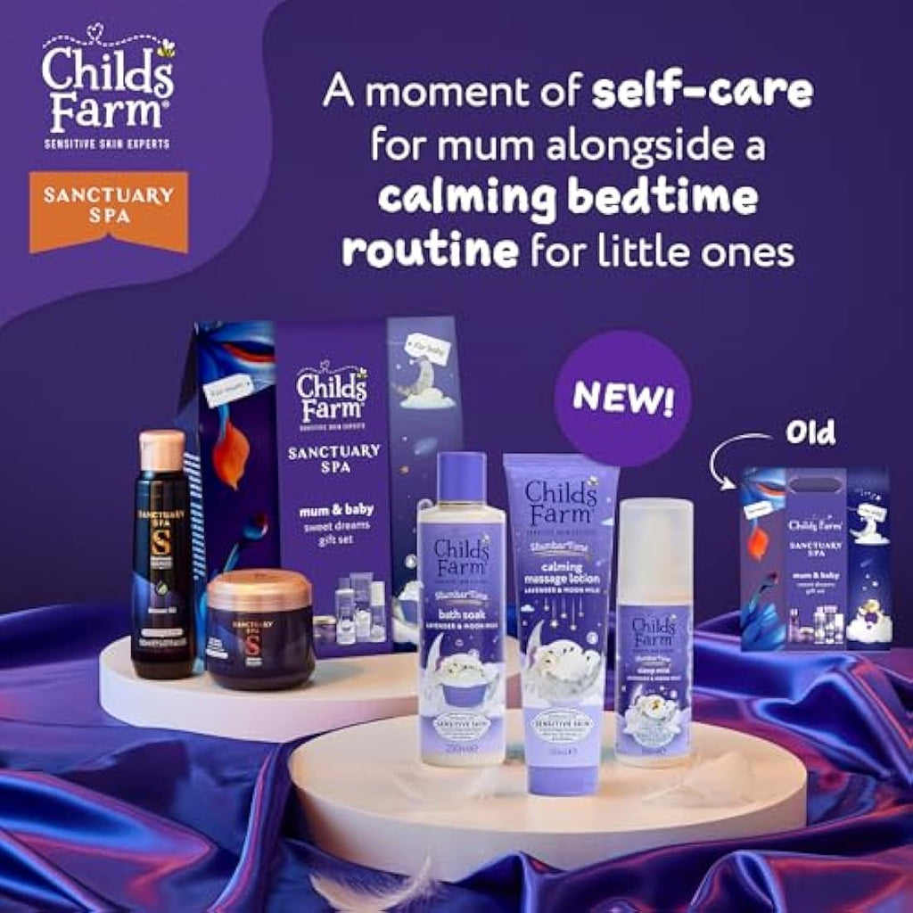 Childs Farm & Sanctuary Spa Mum and Baby Sleep Routine Gift Set