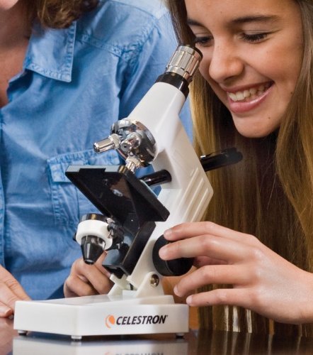 Celestron 44121 Beginner Microscope Kit | 40x-600x Magnification