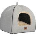 Jolof Store Cat Cave Bed – Foldable Indoor Kitten Tent with Washable Pillow