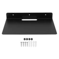 TOPINCN Floating AV Shelf Thickened Projector Router Camera Rack Mounted Box Sturdy Rack for Set Top Box Bracket Audio Visual Shelving