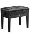 VEVOR Adjustable Piano Bench with Storage | Padded Keyboard Chair