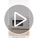 COMFEE' 700W 20L Compact Microwave Oven | Quick Defrost - White