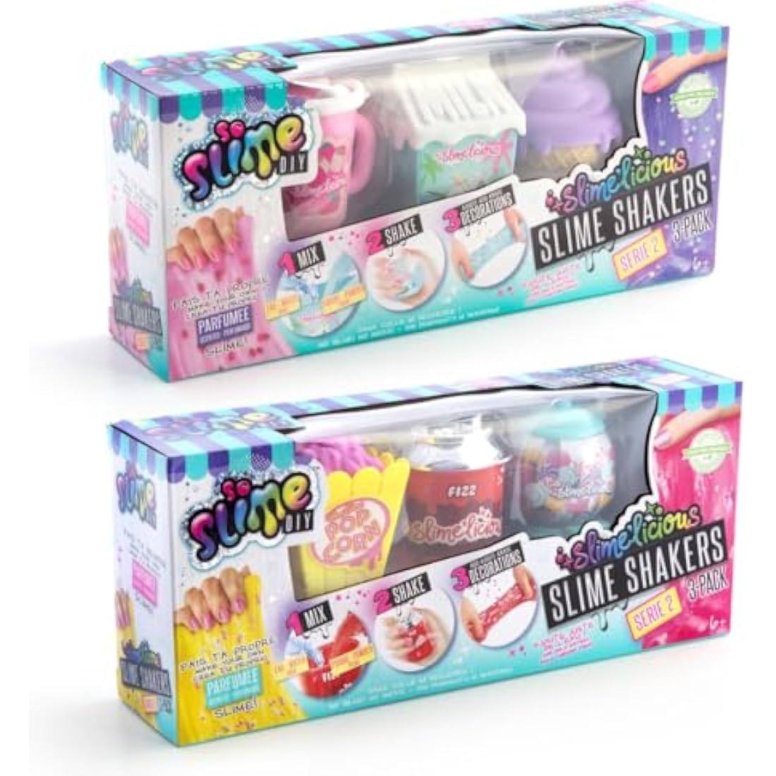 So Slime DIY Slimelicious Scented Slime Shakers 3-Pack Kit by Jolof Store