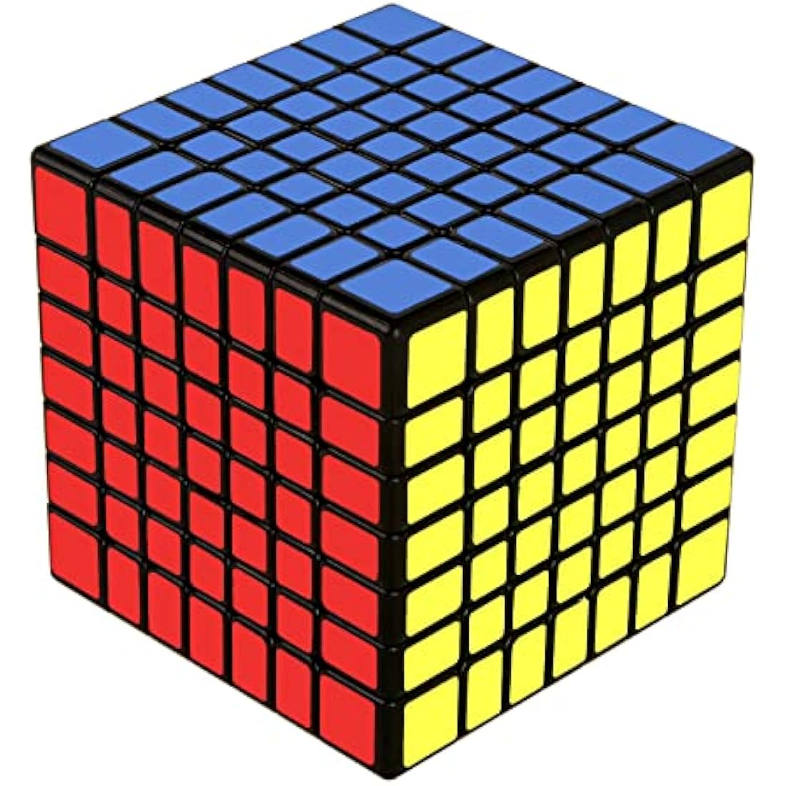 Roxenda 7x7 Speed Cube – Smooth Professional Puzzle for All Ages
