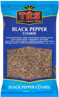 TRS Coarse Black Pepper – 400g Gourmet Spice for Rubs and Marinades