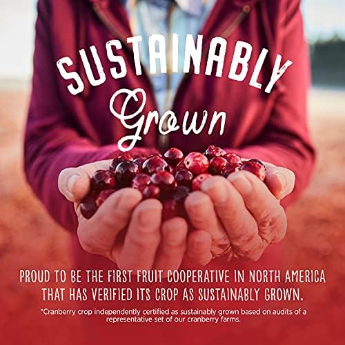 Ocean Spray Cranberry Juice - No Added Sugar, 1L Carton (12-Pack)