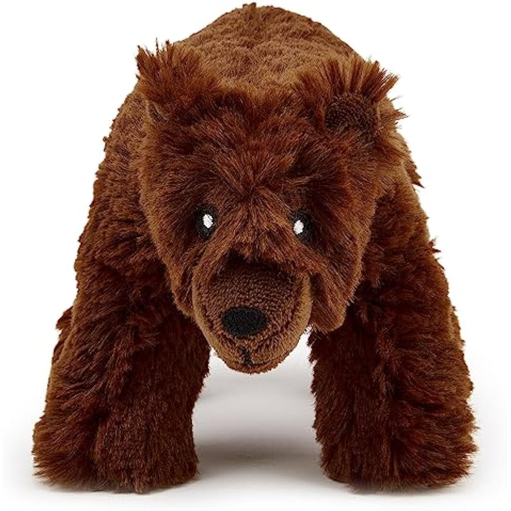 Zappi Co Grizzly Bear Plush Toy – 21cm Recycled Eco-Friendly Soft Toy