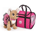 Simba Chi Chi Love Paris II Plush Dog Set - Glow in the Dark Toy