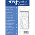 Burda Style Tissue Paper with Centimetre Grid - Blue Pattern Paper