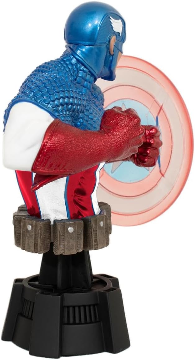 Diamond Select Marvel Captain America Energy Shield 1/7 Mini-Bust