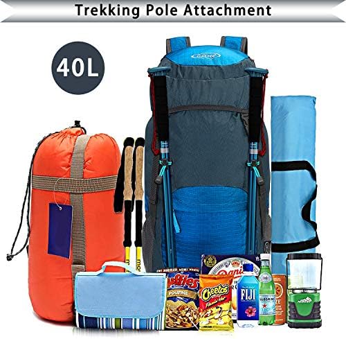 G4Free 40L Hiking Backpack – Foldable Lightweight Camping Daypack