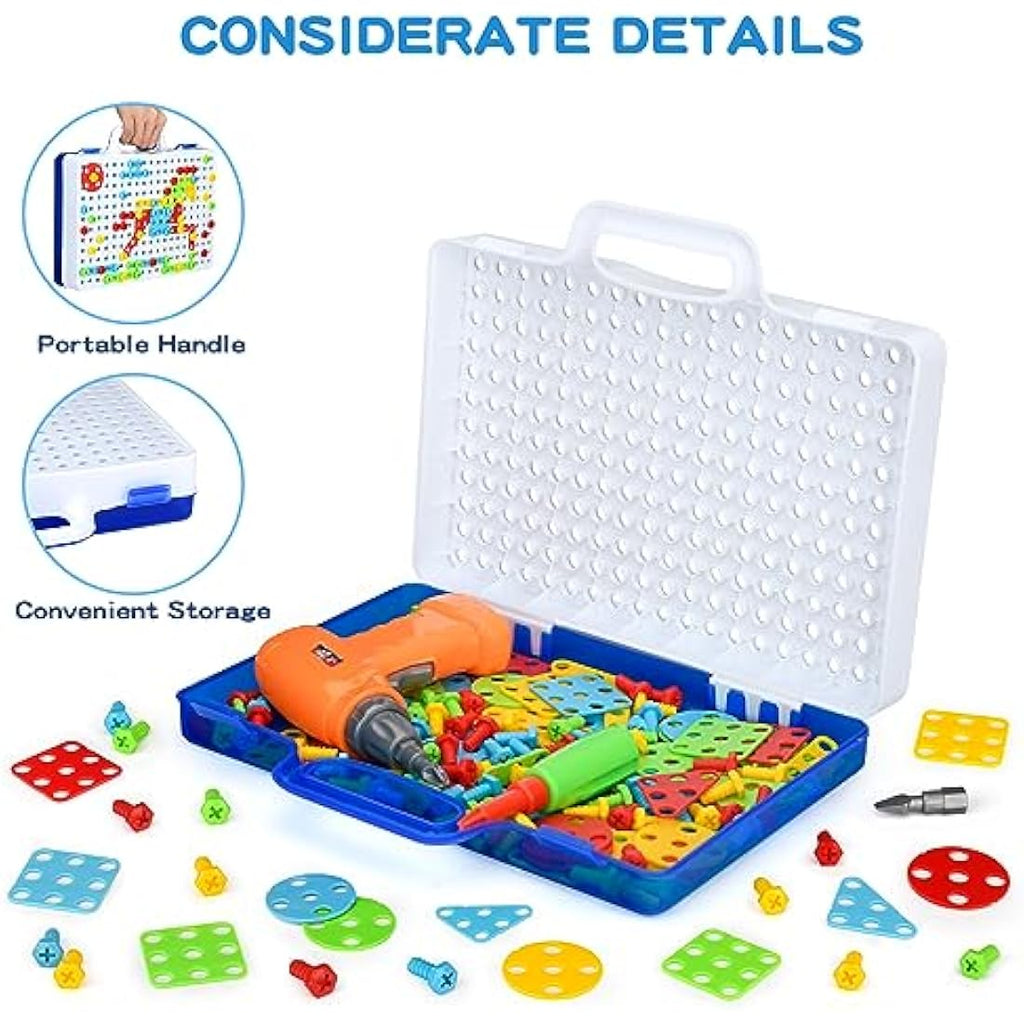 3D Take Apart Toy – STEM Construction Kit with Storage Box