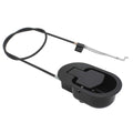 Leen4You Recliner Replacement Parts Universal Metal Recliner Sofa Couch Release Lever Pull Handle Cable Wire Funiture Replacement,Black - image 1