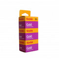 Kodak Gold 200 ISO 35mm Color Film – 36 Exposures (3-Pack Bundle)
