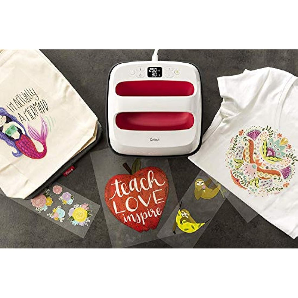 Cricut EasyPress 2 Heat Press - 12" x 10" for HTV & Sublimation - Raspberry