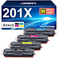 NOGIVY 201X CF400X Toner Cartridges for HP Color LaserJet Pro M277dw | 4-Pack