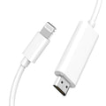 Lightning to HDMI Adapter for iPhone – 1080P HD 6.6FT Cable