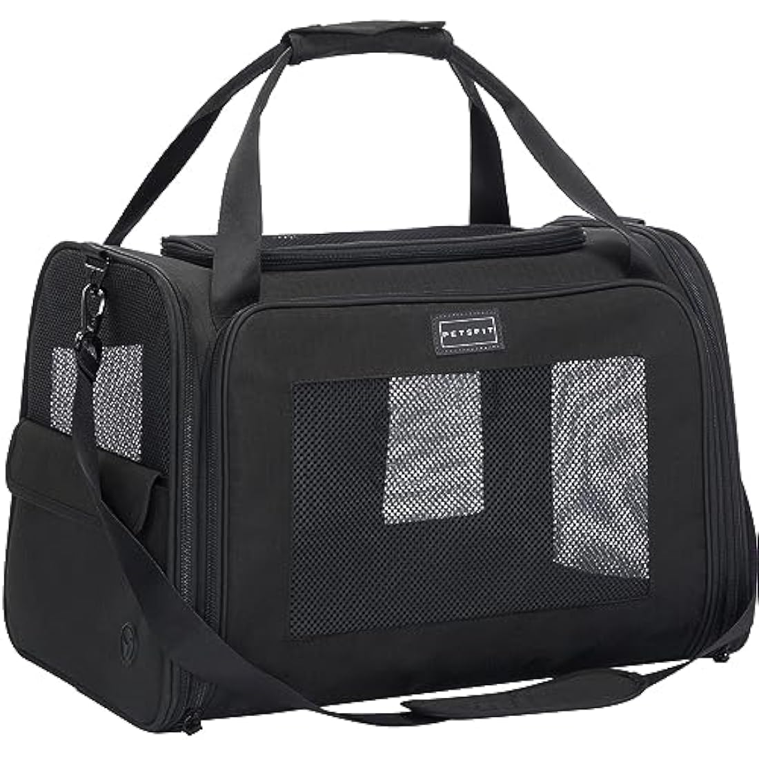 Petsfit Large Soft-Sided Pet Carrier | Expandable Oxford Fabric Dog Bag