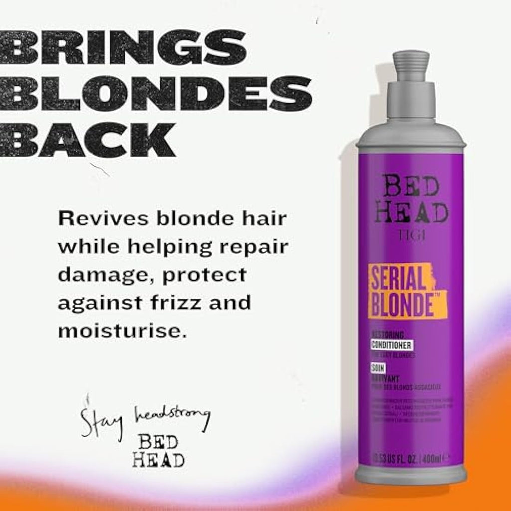 Bed Head by TIGI Serial Blonde Conditioner for Color Care - 600ml