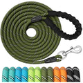 Reflective Dog Training Lead | Long Rope Leash with Padded Handle