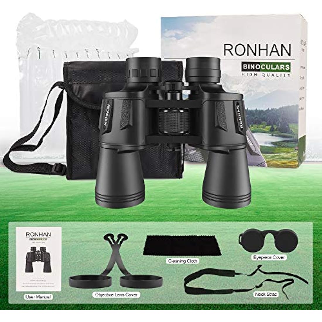 20x50 High Powered HD Binoculars – Waterproof Optics